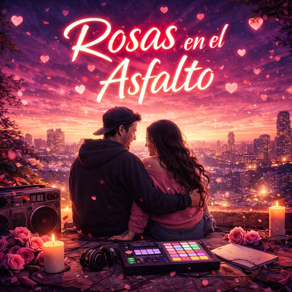 Rosas En El Asfalto artwork by Flion_17