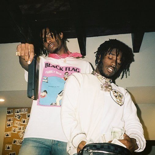 Playboi Carti and lil uzi vert 1629 type beat artwork by keradom1t