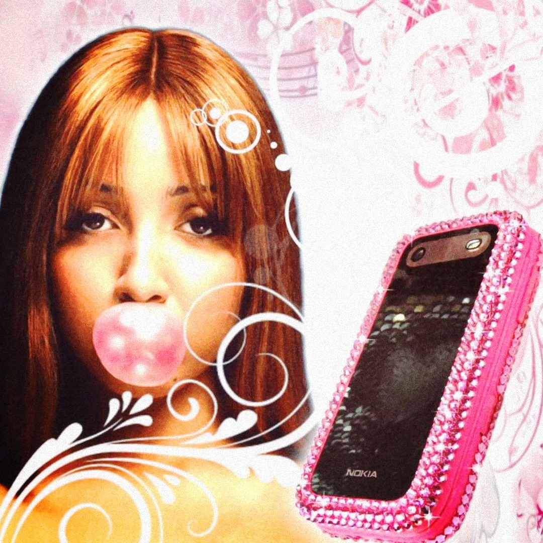 u never called | pinkpantheress artwork by Kabeh