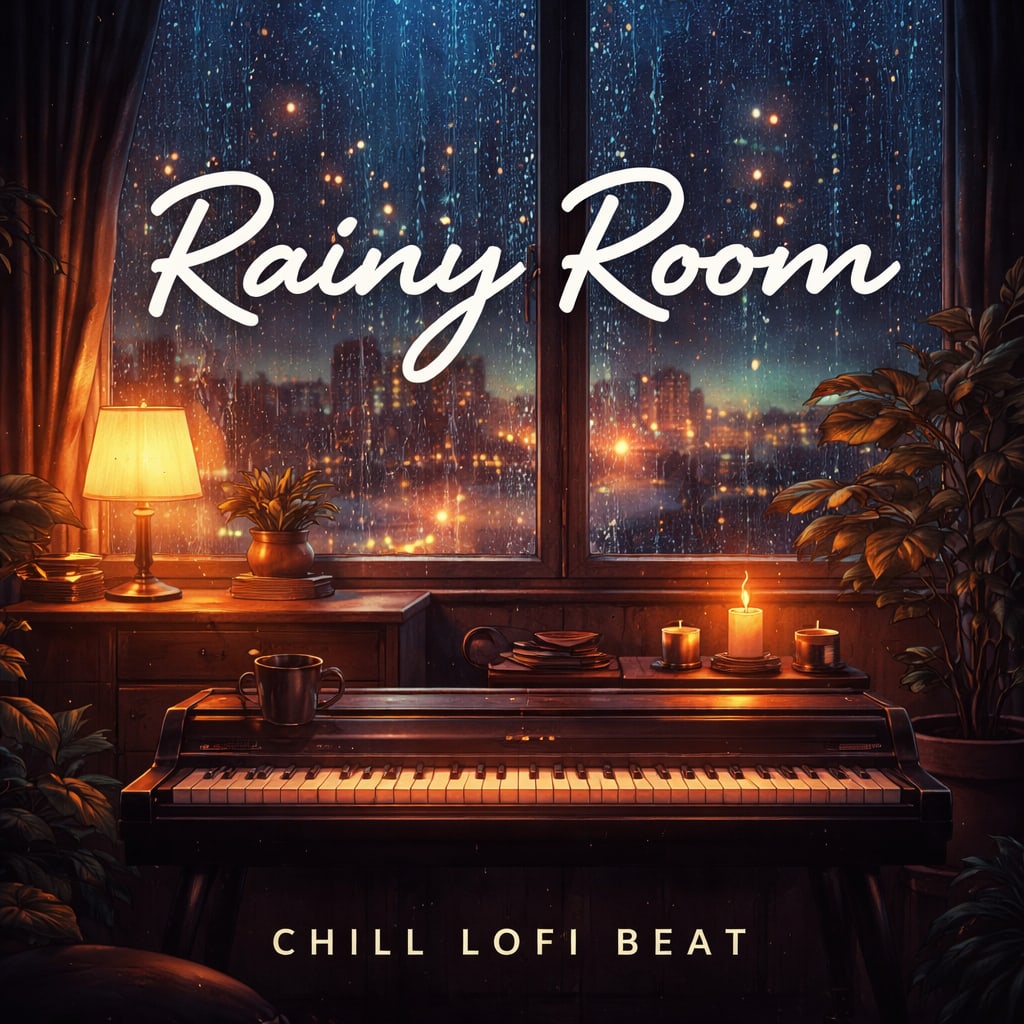 Bluprint Chill Lofi : "Rainy Room". artwork by CastleLab_